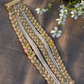 RESHAMI PEARL JAAL BRACELET/CHOKER - RED