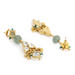 POLKI JAALI CHOKER-CUM-BRACELET SET-  SAGE GREEN