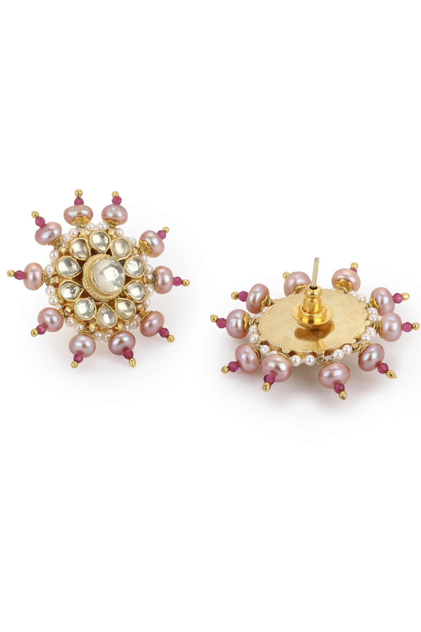 TARAMEEN EARRINGS - PINK PEARL