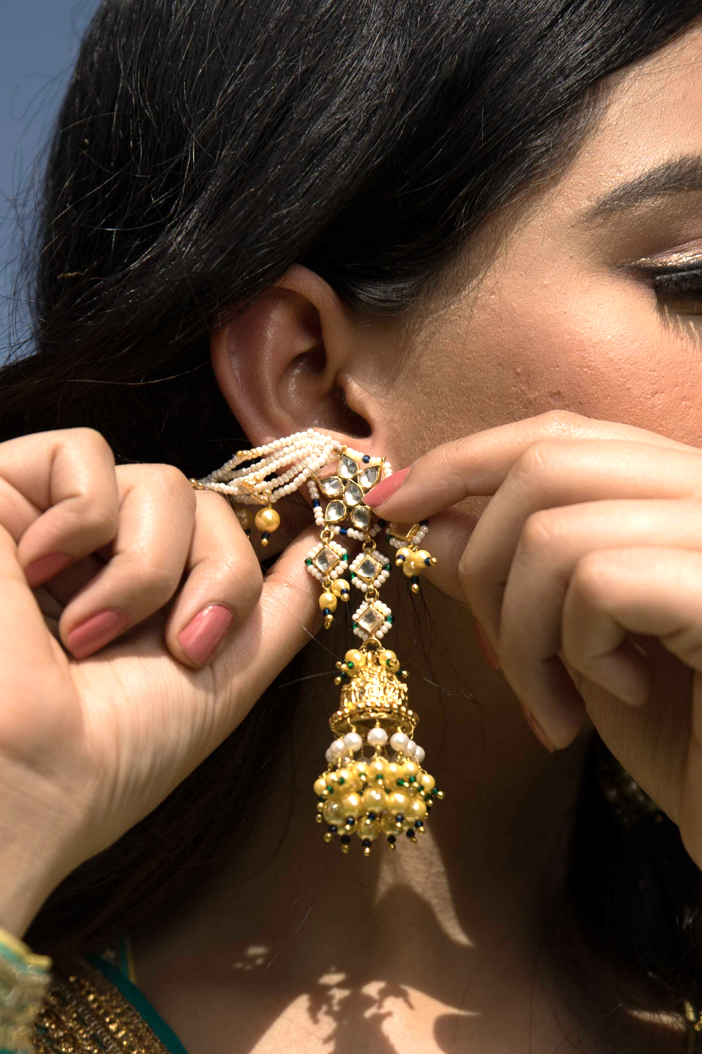 HONEYDROP JHUMKIS