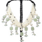 BIRD SAGE GREEN CHOKER WITH EARRINGS