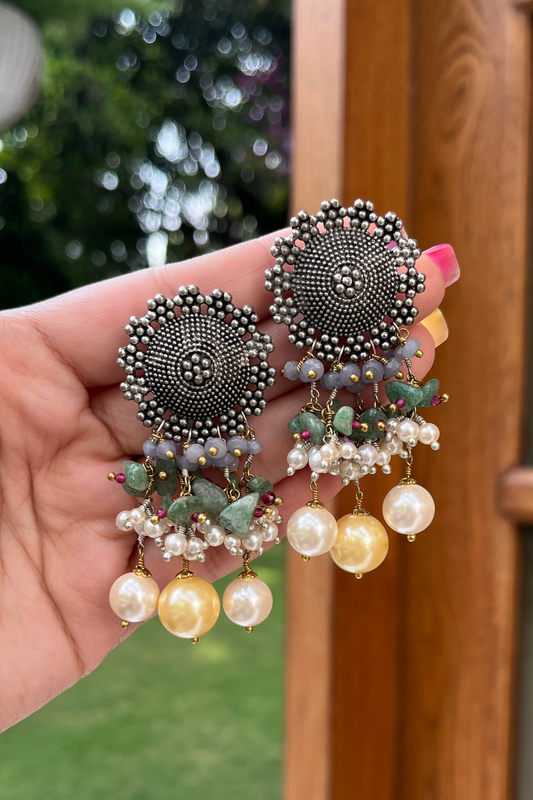 GARDISHI JHALLAR EARRINGS