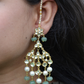 HONEYSUCKLE POLKI EARRINGS