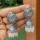 BETEL LEAF JHUMKIS- RED