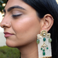 GREEN ANARJAALI EARRINGS