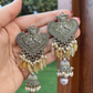 PANKHI CITRINE DROPS JHUMKIS