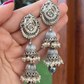 BETEL LEAF DOUBLE JHUMKIS