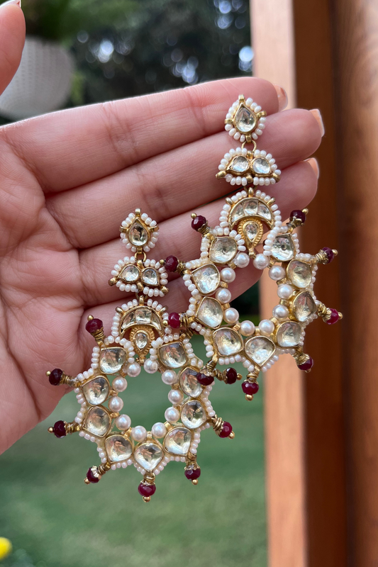 Jodhpuri earring hot sale