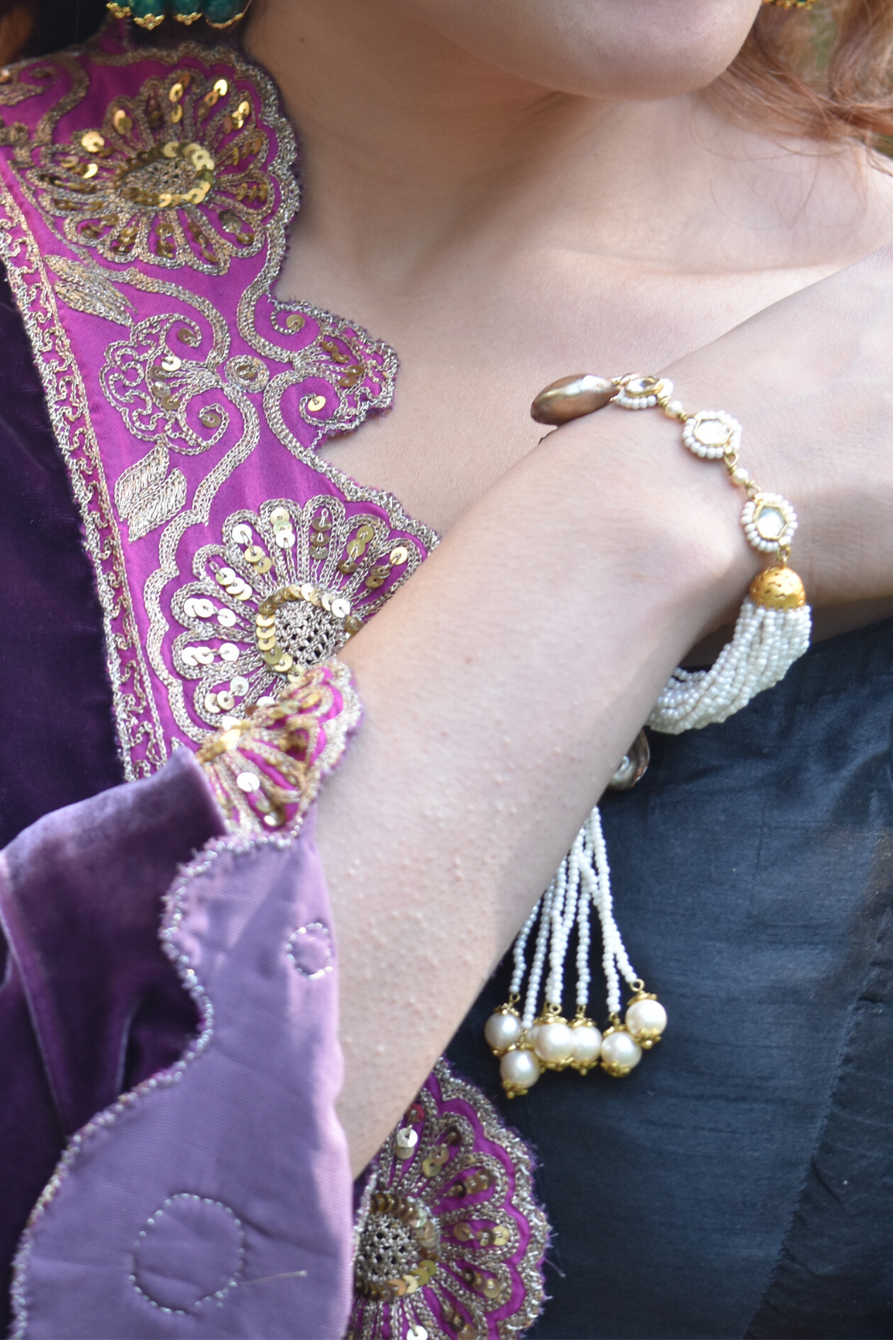 VAARUNI TASSEL BRACELET