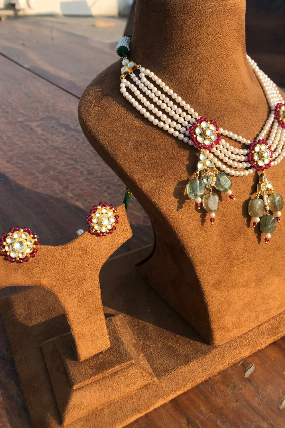 GULBANDH KUNDANKARI NECKLACE SET