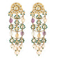 POLKI JAALI EARRINGS - PASTELS